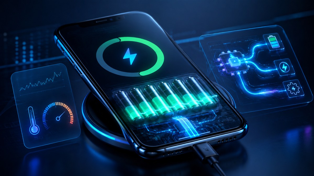 Smartphone with battery health and optimized charging controls